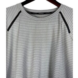 Russell Dri-Power 360 Training Fit Long‎ Sleeve Shirt 2XL Heather Gray Mens